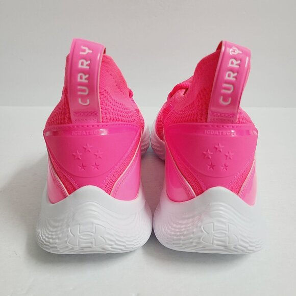 NEW Under Armour Curry 8 Basketball Shoes 3024785-606 Size 9 Team Pink main image 4